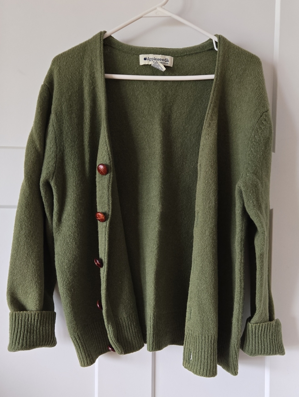 Vintage 100% Wool Cardigan